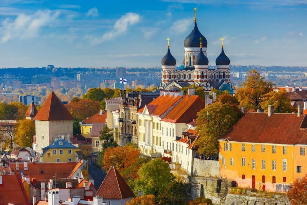 Apartamento Charming Loft Near Old Town Tallin Exterior foto
